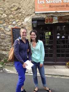 Our tour guides, Penny and Maeve.